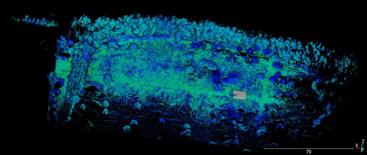 How to reduce the occlusions in mapping forests with a #3D handheld SLAM scanner? SatLab #Cygnus will tell you.
Tree count demo captured by Cygnus.