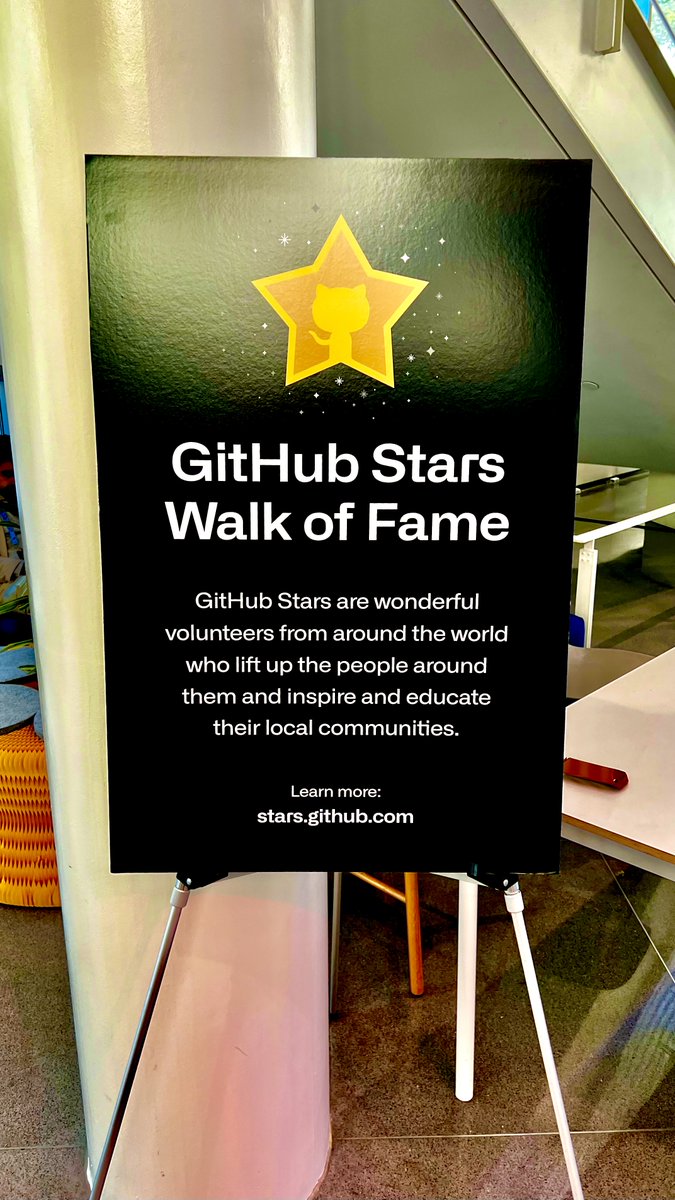 MrAhmadAwais's tweet image. The COOLEST thing ever at #GitHubUniverse✨

I walked into Yerba Center for GitHub Conf only to find my name on the GitHub Stars Walk of Fame. 

A giant GitHub Star sticker, the first one in the room among all the fantastic GitHub Stars. 

Look Ma! (She's so proud). TQ GitHub! 💜