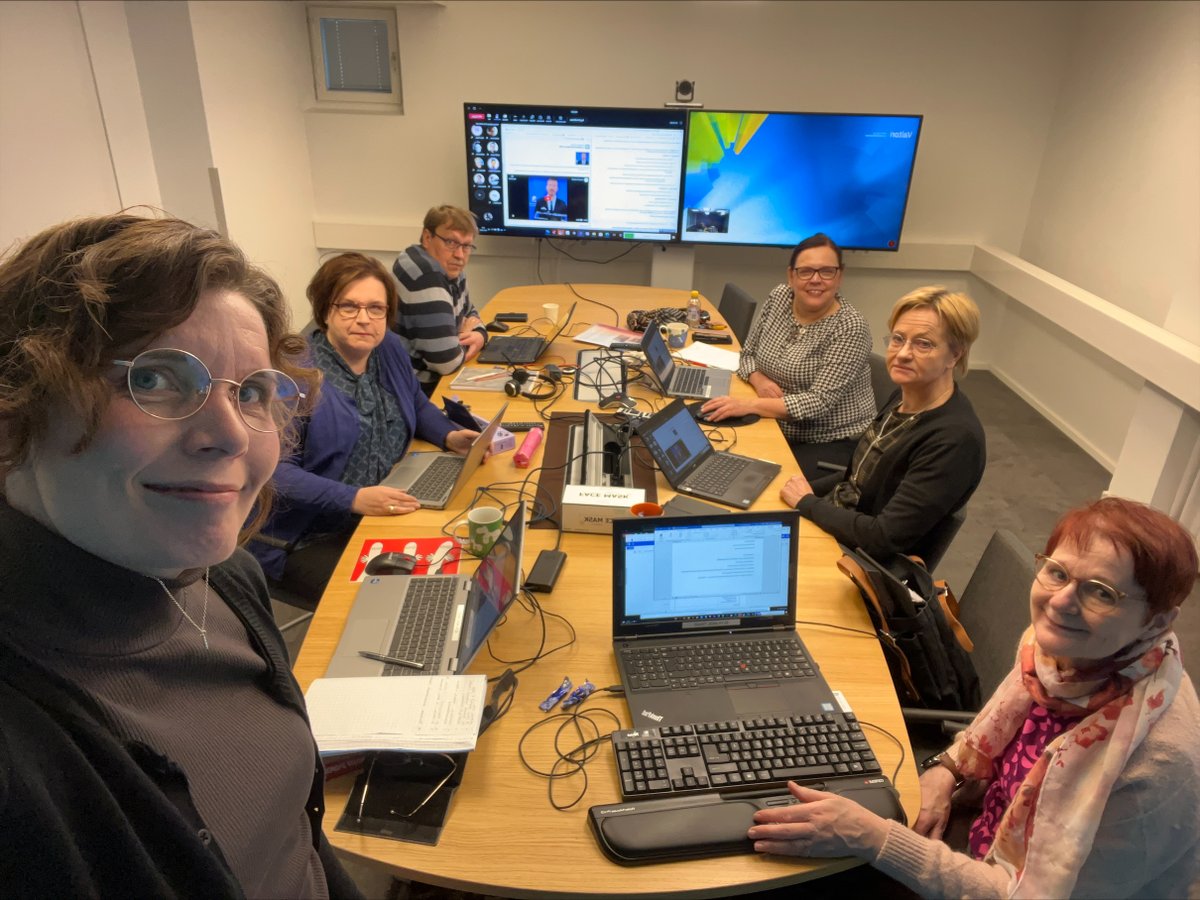 KainuunELY's tweet photo. Tänään taistellaan (harjoitellaan) digiturvauhkia vastaan #Taisto-harjoituksessa yhdessä @UUDELY @PirkanmaanELY @POPELYkeskus ja #KEHAkeskus kanssa. Ennakkoon harjoittelemalla olemme valmiimpia myös tosipaikan tullen💪 @DVVfi #digiturvallisuus #johtaminen #viestintä https://t.co/skSkoo34v6