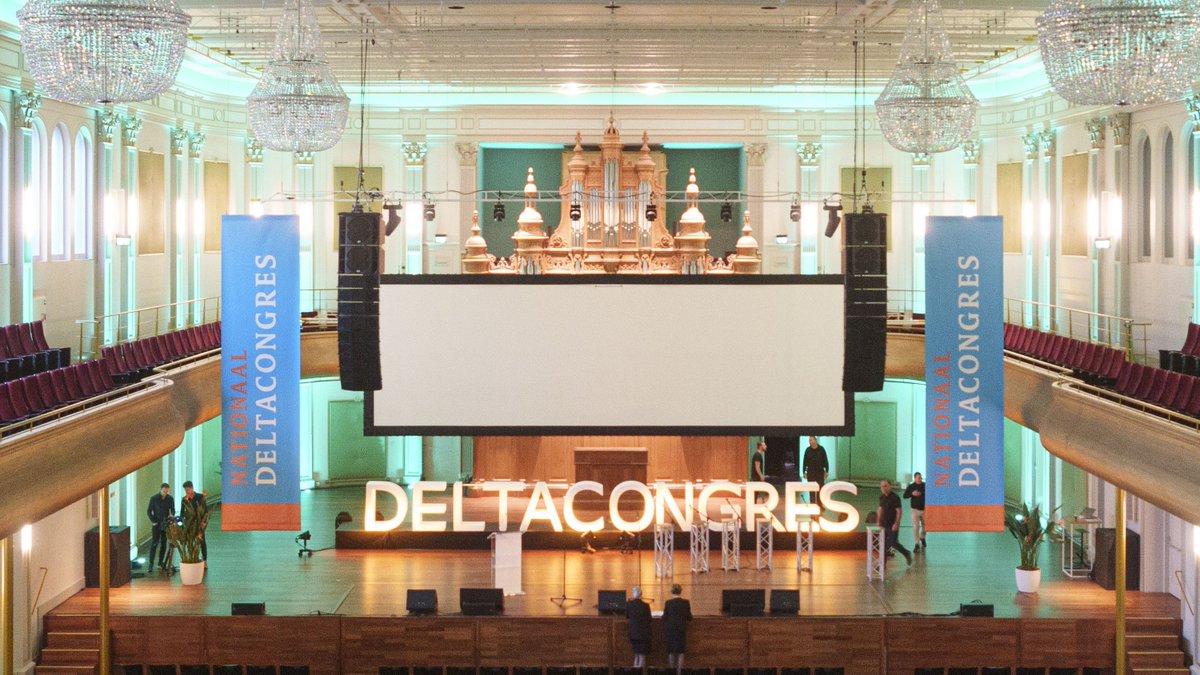 We zijn er klaar voor! Nog even dan gaat het Nationaal Deltacongres 2022 van start. 

#deltacongres2022 #deltaprogramma #waterveiligheid #zoetwater #klimaatadaptatie