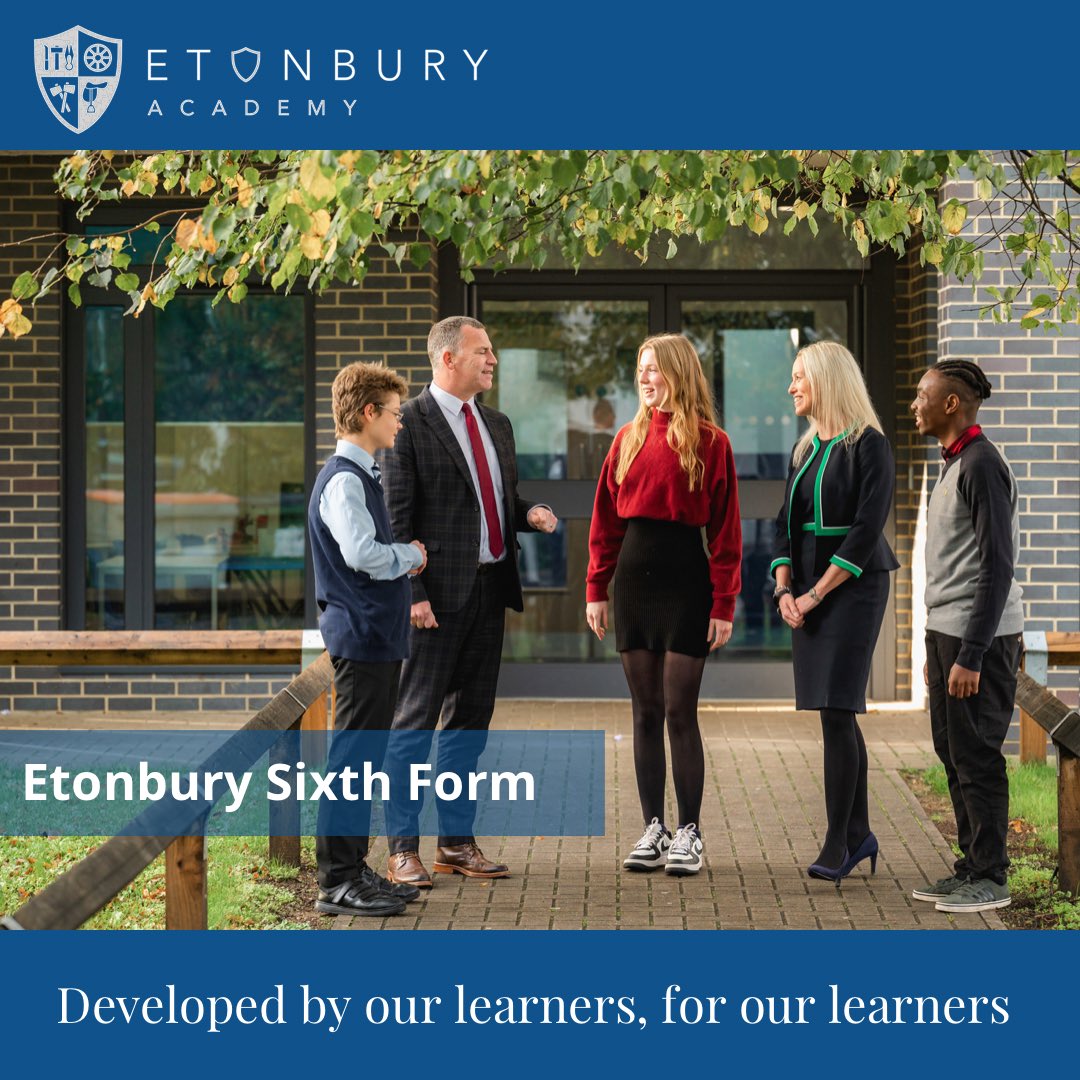 EtonburyAcademy's tweet photo. We are very excited to be launching Etonbury Sixth Form to our parents and students this evening.
#Etonburysixthform
#BESTdevelopment https://t.co/YjsqbuXaqW