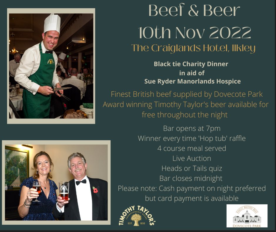 simoncotton69's tweet photo. G-O-O-D….M-O-R-N-I-N-G ….. #YORKSHIRE !! 🤗🙌
I’m catching up with my mate @spanswicktweets on @BBCYork at 0825 before building igloos @fatbadgerpub #Harrogate &amp; then to the #BeefAndBeer night @Craiglandshotel tonight with @TimothyTaylors What’s your day got in store ?!?! 👍😉 https://t.co/olqxxSA1jf