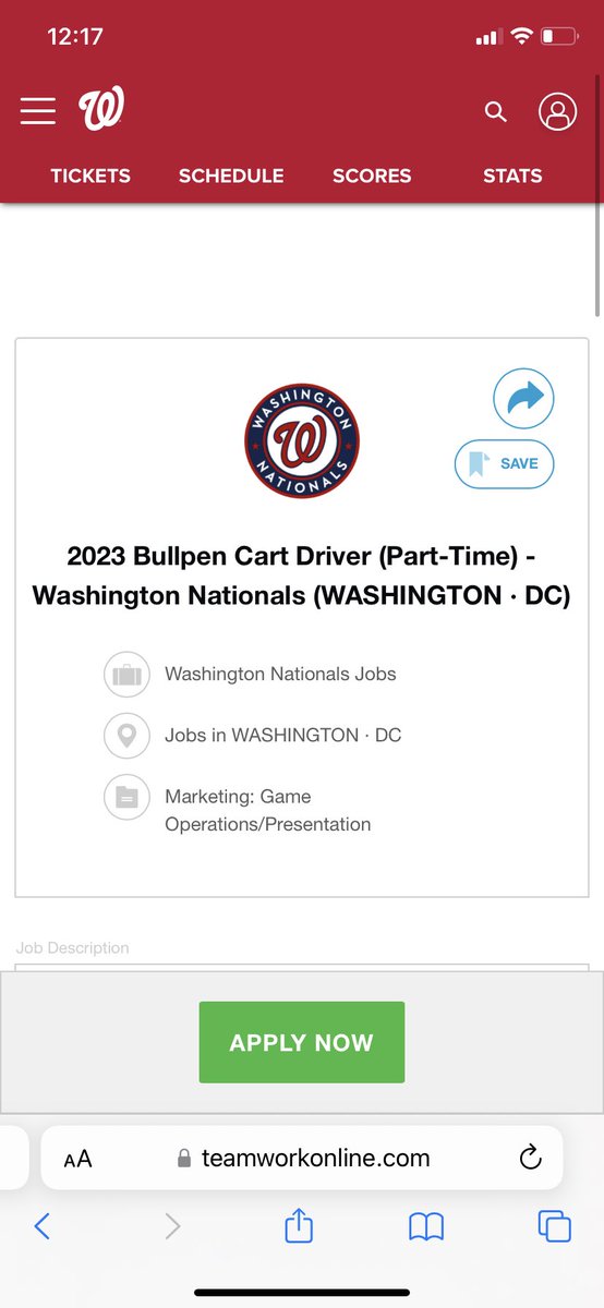 DannyVietti's tweet image. THE GREATEST JOB IN ALL OF SPORTS 

“Must have at least 10 years of driving experience.”