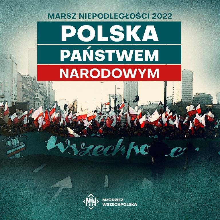 Halaszkiewicz's tweet photo. To już jutro! #MN2022
Jeśli ktoś jeszcze nie wie co jutro robić, a ma możliwość przyjechać do Warszawy to serdecznie zapraszamy na największe wydarzenie patriotyczne i narodowe w Polsce! A pewnie i w Europie 😉
#PolskaPaństwemNarodowym https://t.co/rh88qLCqI8