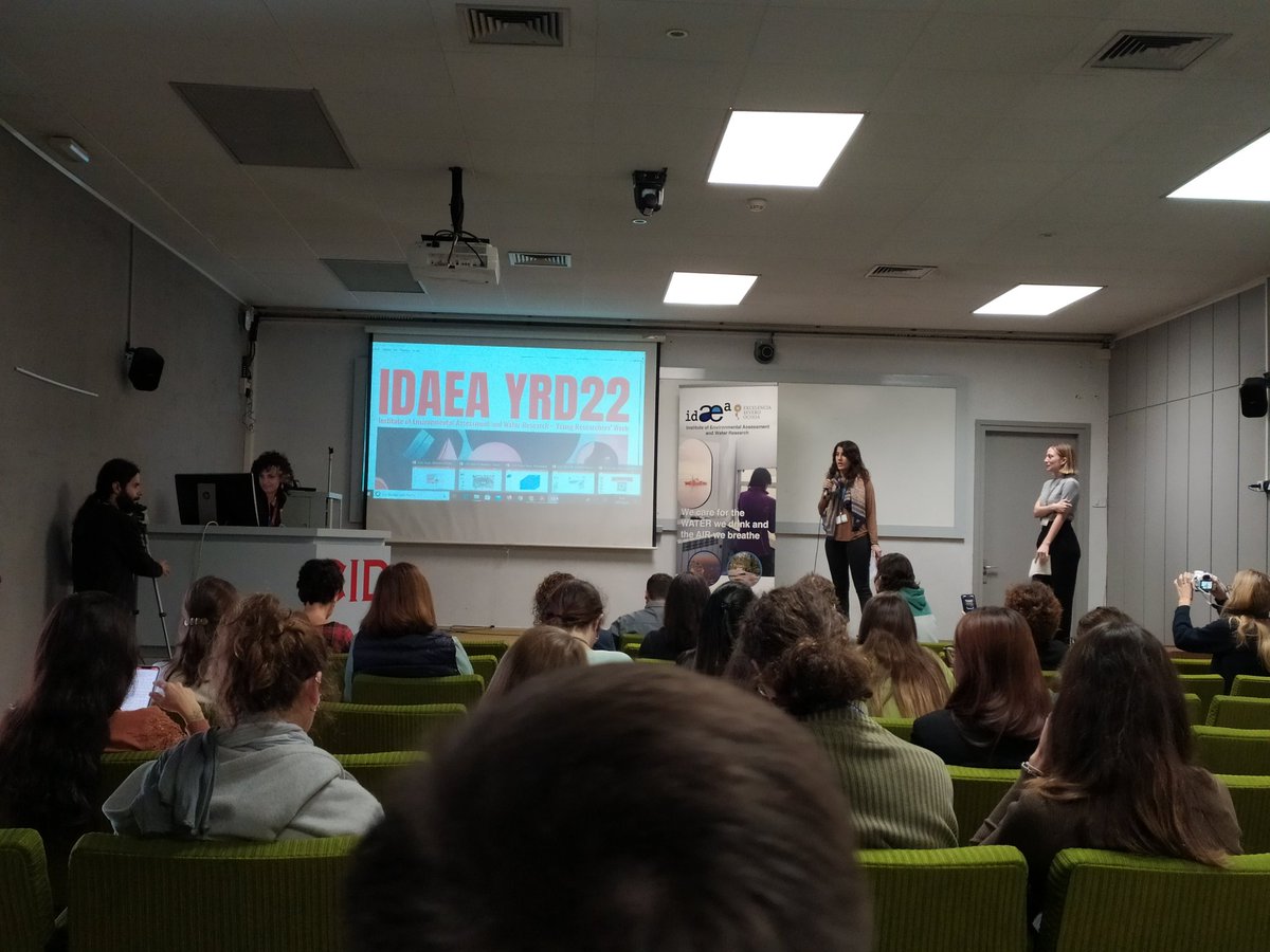 Inst. of Environmental Assessment & Water Research tweet media