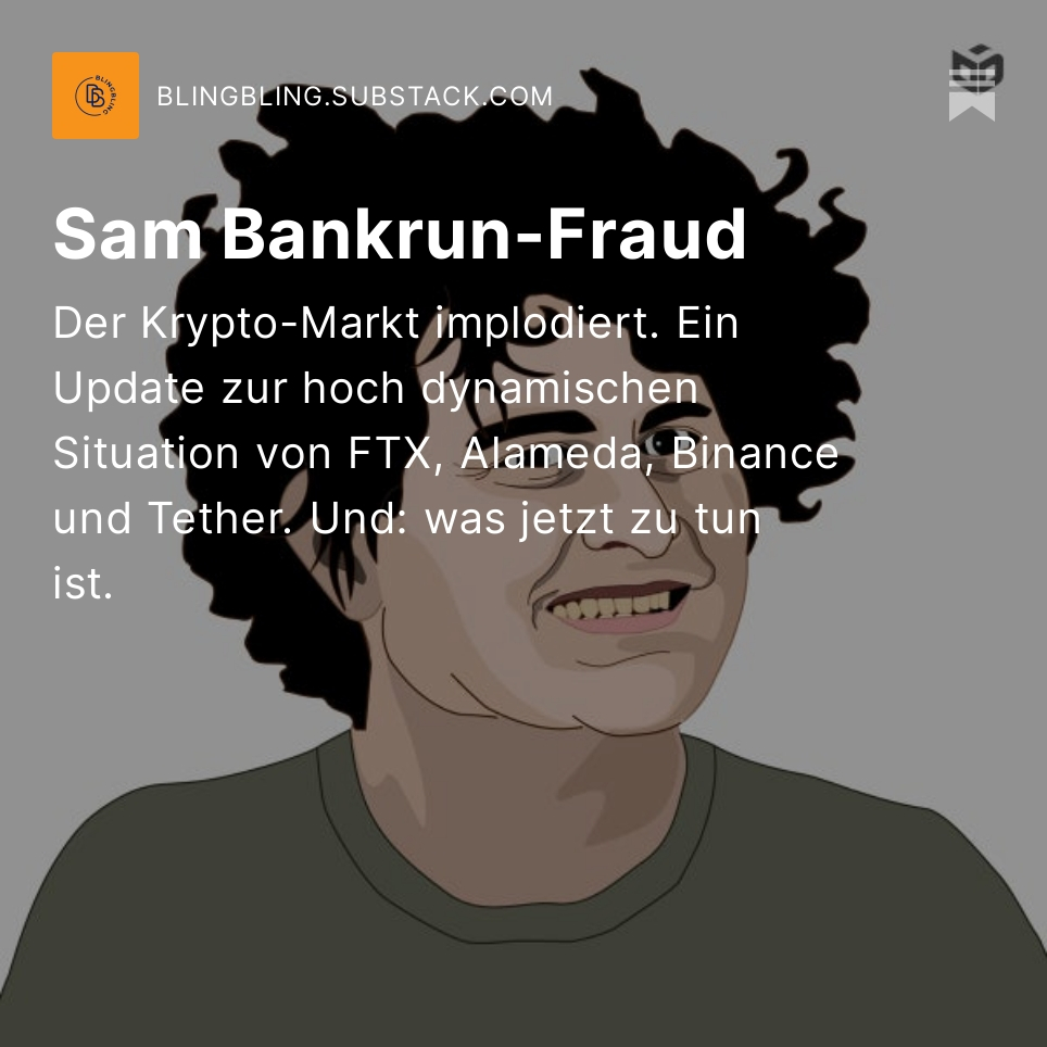 Die Crypto-Märkte implodieren gerade wegen des #FTX Debakels um den 30-jährigen Multimilliardär Sam Bankman-Fried #sbf. Was ist passiert? Und: Was wird jetzt noch kommen? 👇🇨🇳