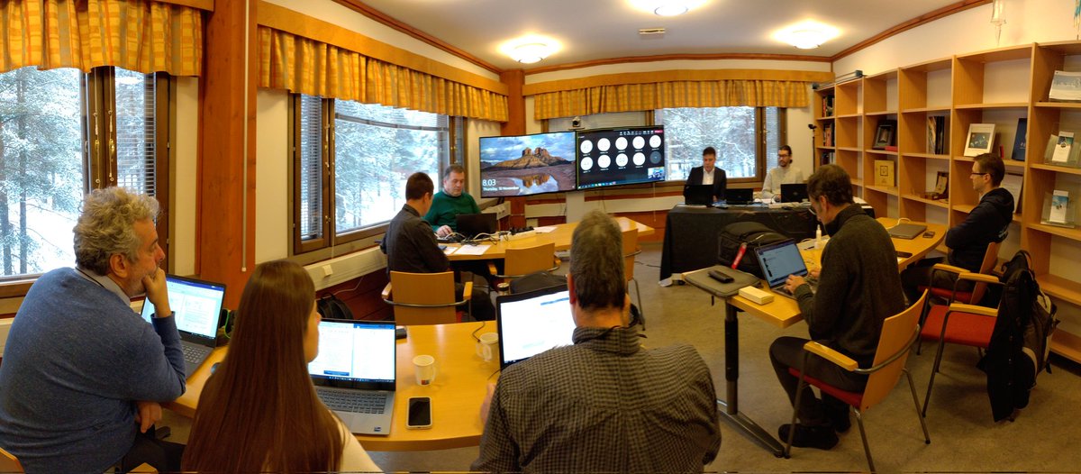 JyriHeilimo's tweet photo. #7SHIELD project pilot demo starting at #FMIArcticSpaceCntr demonstrating means and solutions to protect critical infrastructure like EU space ground segment infrastructure against cyber and physical threats. Streaming:https://t.co/nqZkzHt29M. More info: https://t.co/N1Ky7GhcZz https://t.co/fia0p8jckw