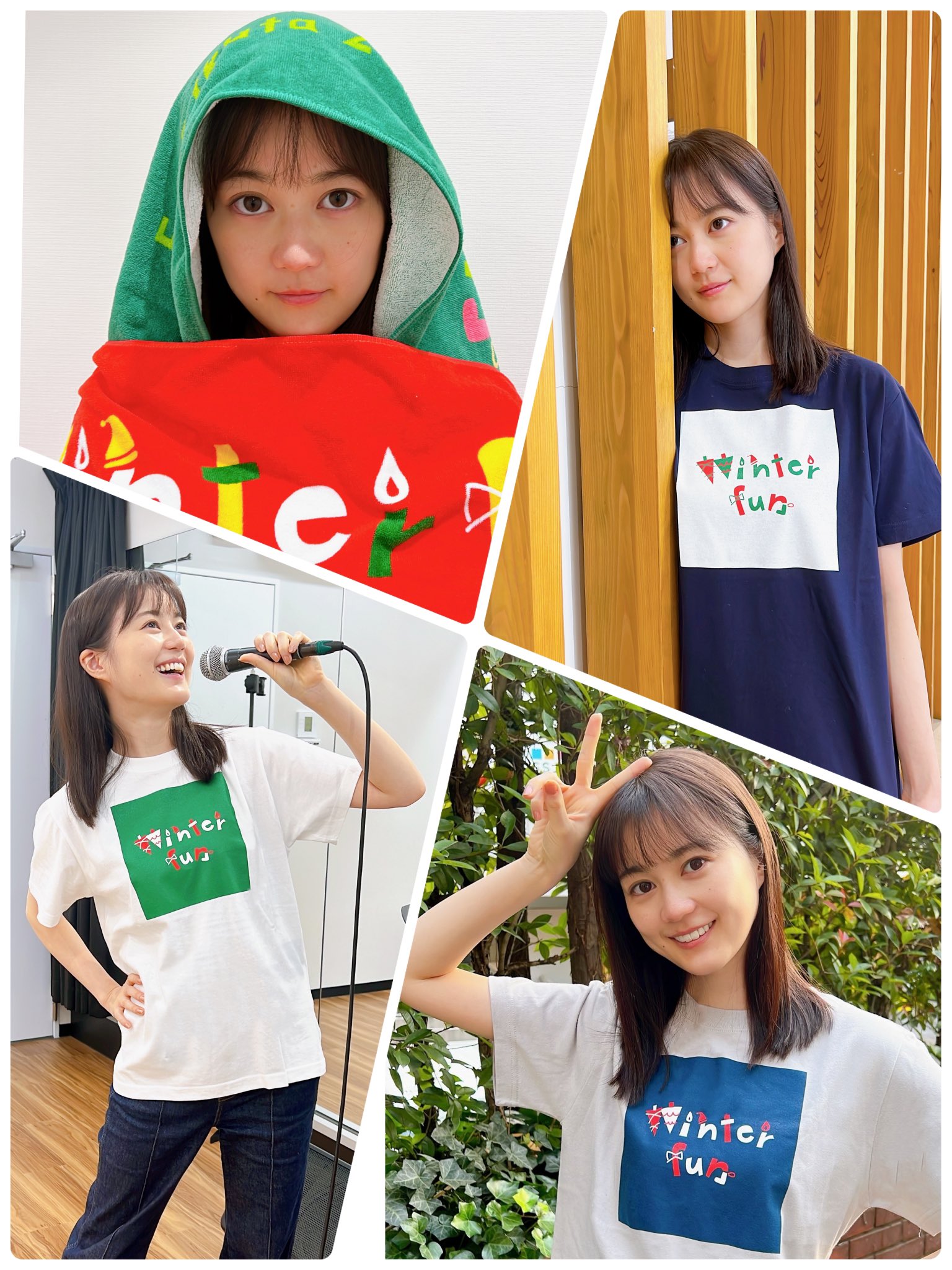 生田絵梨花　winterfun Tシャツ3枚セット