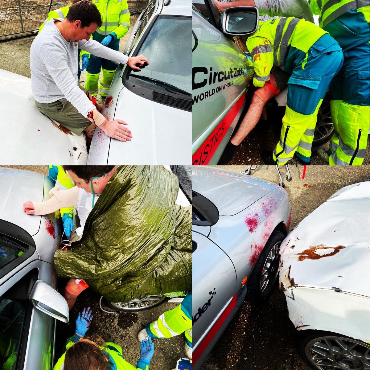 prehossolutions's tweet photo. Na realistische & uitdagende #trauma scenario’s met liters bloed & medische scenario’s . 🙈
Zijn alle cursisten van de #RTACC cursus geslaagd na hun theoretisch examen! 🥳
#thisistraining!
#realrealistictraing #realtraumacourse @ATACCGroup @AZKlina #ambulance #prehospitaal https://t.co/EHNO6dICST