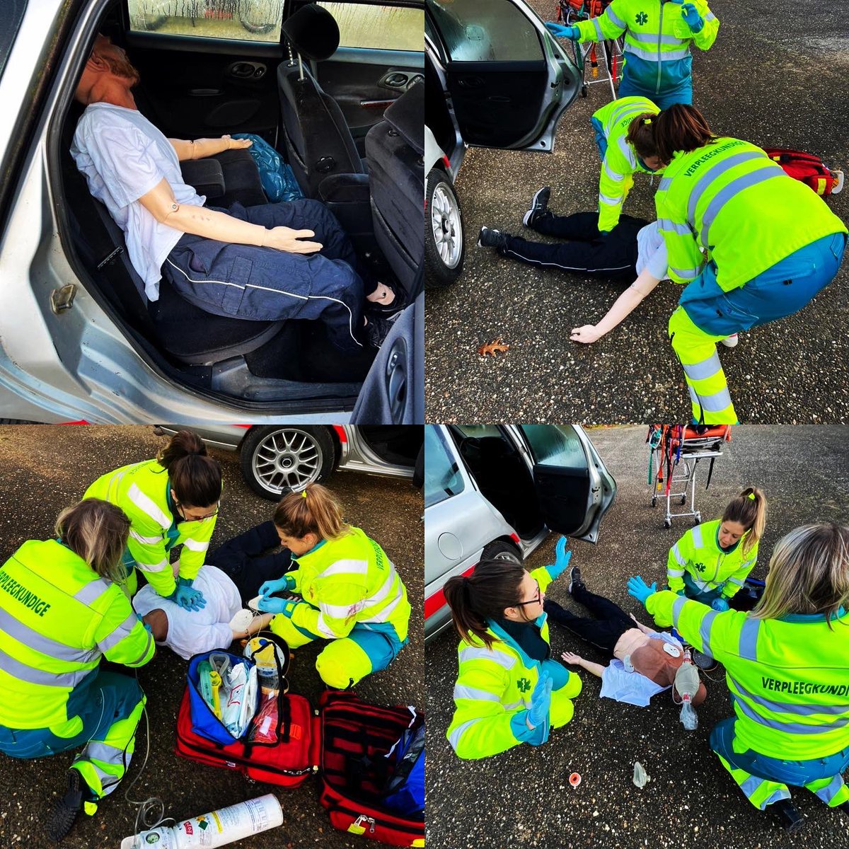 prehossolutions's tweet photo. Na realistische & uitdagende #trauma scenario’s met liters bloed & medische scenario’s . 🙈
Zijn alle cursisten van de #RTACC cursus geslaagd na hun theoretisch examen! 🥳
#thisistraining!
#realrealistictraing #realtraumacourse @ATACCGroup @AZKlina #ambulance #prehospitaal https://t.co/EHNO6dICST
