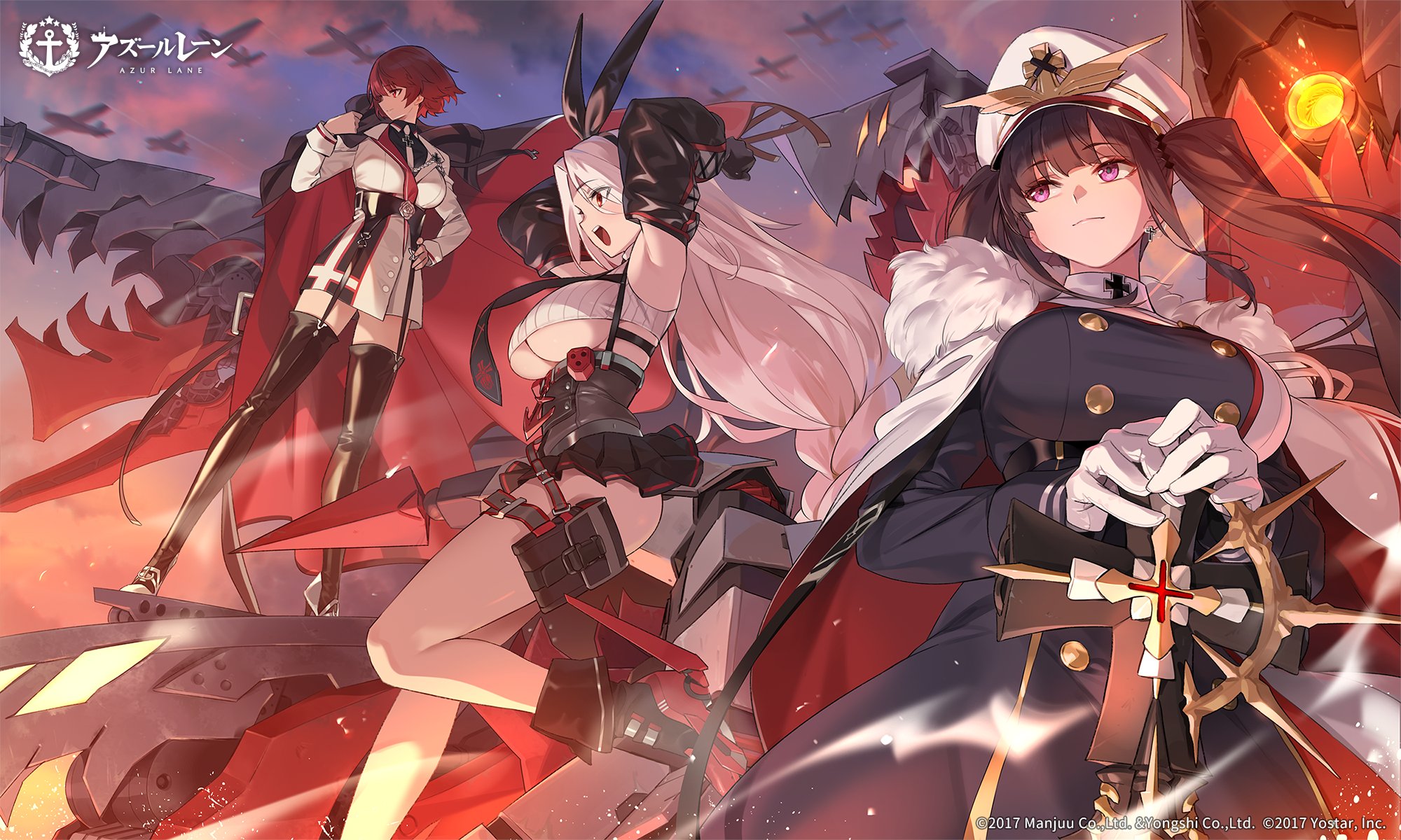 アズールレーン ナイトプール 複製原画 アズールレーン_描き下ろし複製原画(ナイトプール) | 公式グッズ