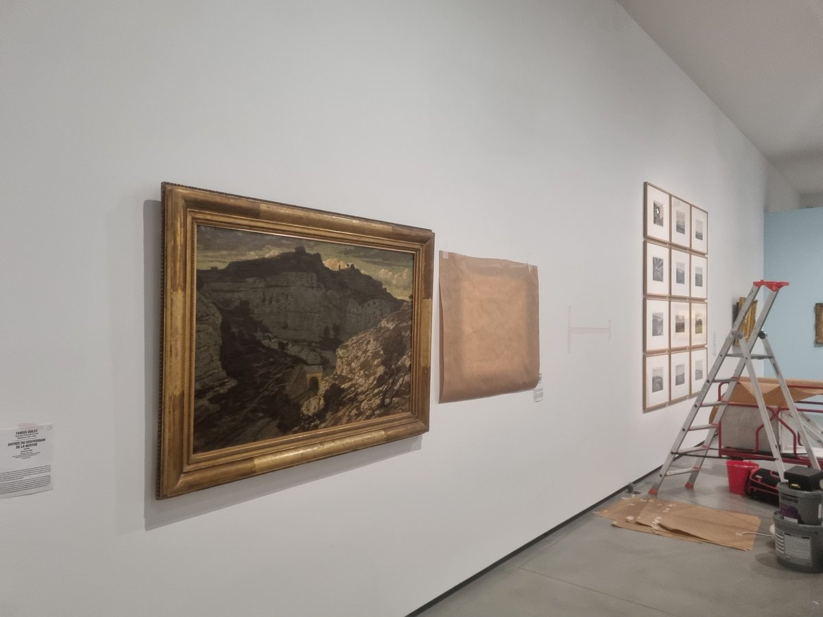 musee_ziem's tweet photo. 🚂 Les œuvres du musée Ziem voyagent ! 
Retrouvez le "Paysage avec le tunnel de la Nerthe", par Fabius Brest au Musée d'arts de Nantes dans le cadre de l’exposition "Le voyage en train" jusqu’au 5 février 2023.
🎨
#nantes #museedartdenantes #fabiusbrest #voyages #train #ziem https://t.co/ZiHoPoOYuf