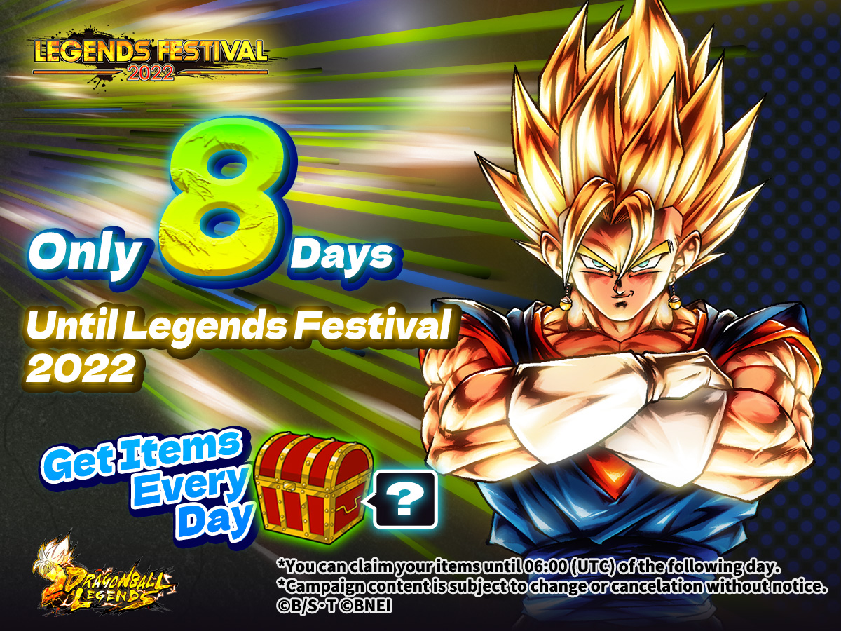 Dragon Ball Legends on Instagram: Legends Festival 2022 is finally here!  What are you looking forward to the most? . #DBLegends #D…