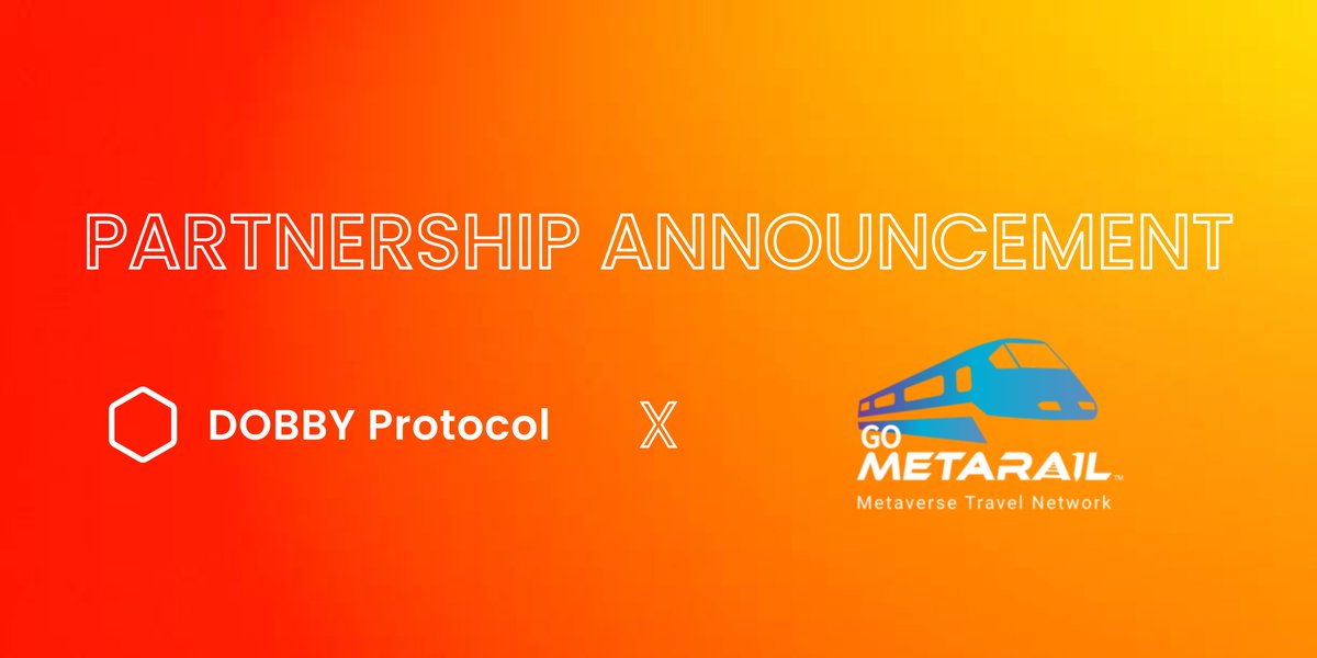 DobbyProtocol's tweet image. We’re happy to announce our new #partnership with @GoMetaRail 

Thanks to this partnership with DOBBY Protocol, Go MetaRail will use advanced #NFTs for the delegation of voting rights. And there is much more!

Read more about this partnership here 👇

bit.ly/3UCvpbK