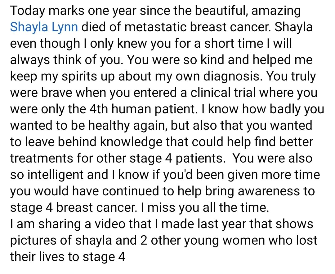 LibbyMbc's tweet photo. #toomanytooyoung #metastaticbreastcancer #fumbc #imissyou #cancer #breastcancer #brca https://t.co/bcjXlVAzBu