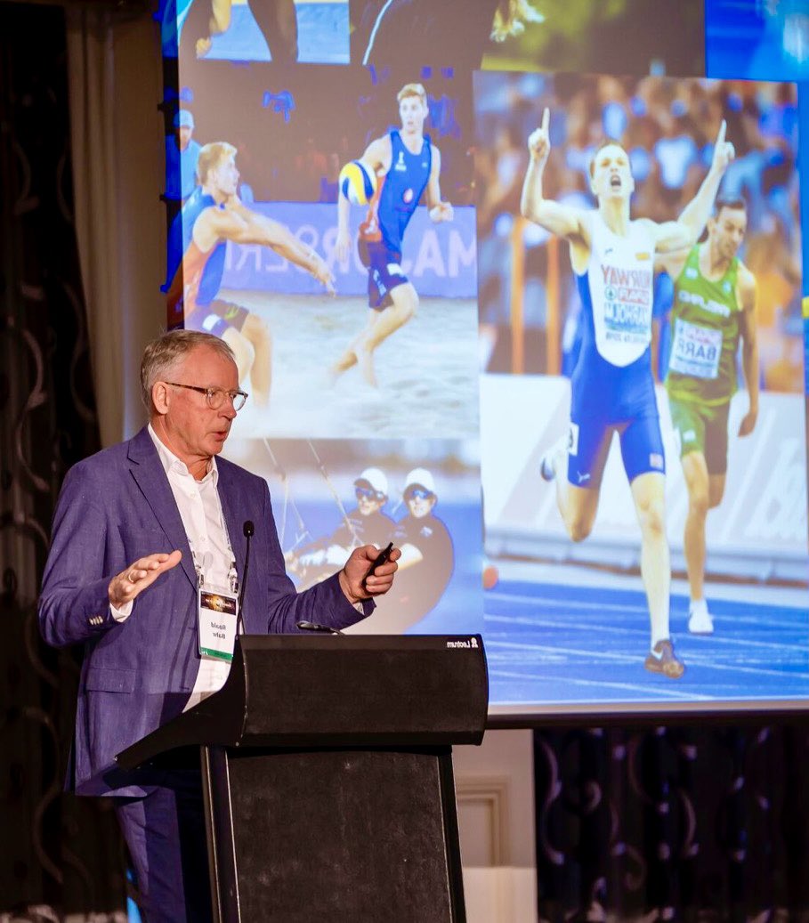 DrSteveMcMahon's tweet photo. @ACSEP_ 2022 Annual Scientific Conference @RoaldBahr Key Note Address Day 1. #ACSEP22 #SEM #SportExercise #medicine https://t.co/sWeq0PPpUm