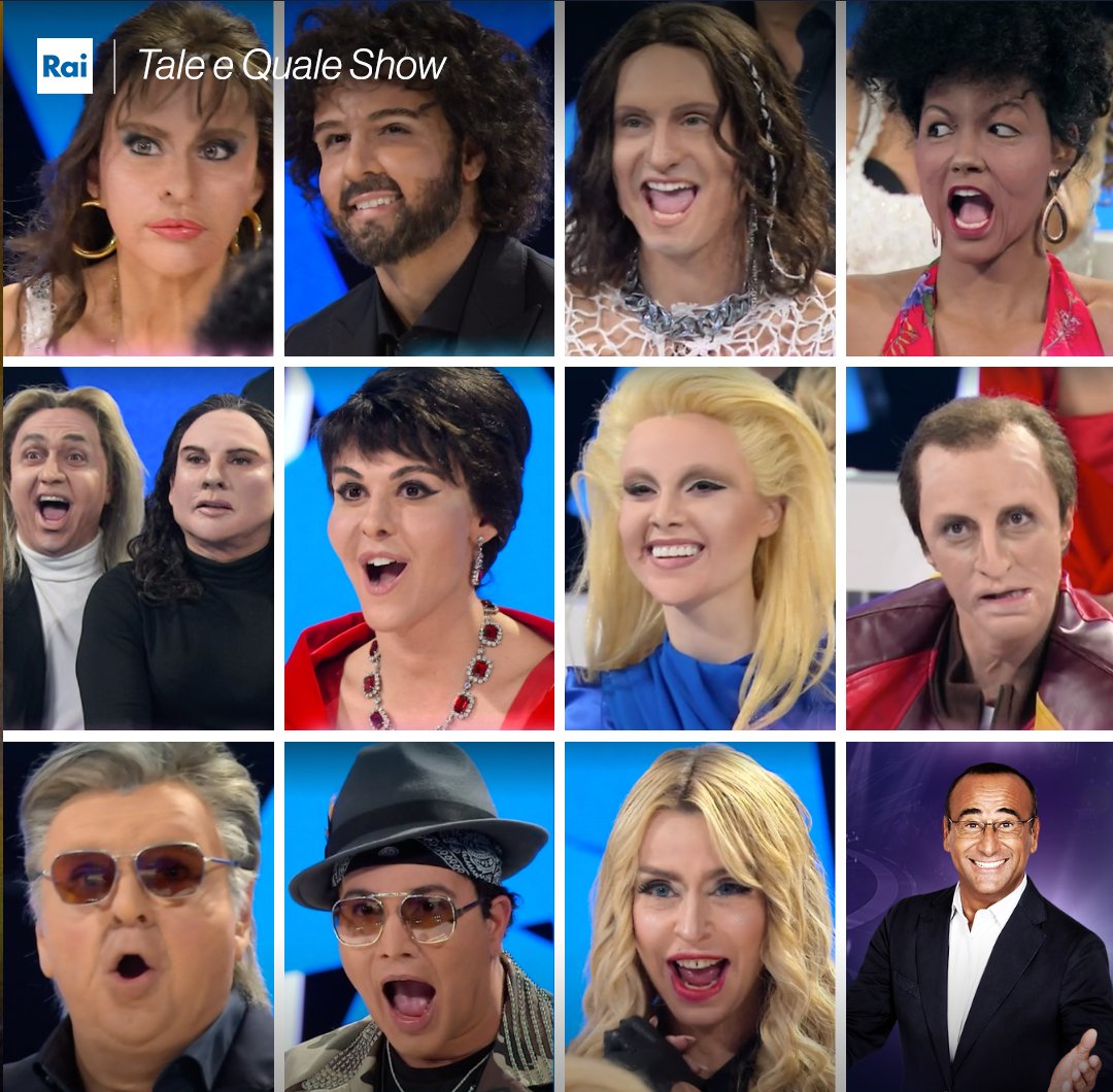 taleequaleshow's tweet photo. Una reazione per ogni personaggio! ⚠️
Oggi finale di #taleequaleshow 💥 Voi in chi vi rispecchiate di più? 👀 https://t.co/pt5D3ZfqPm