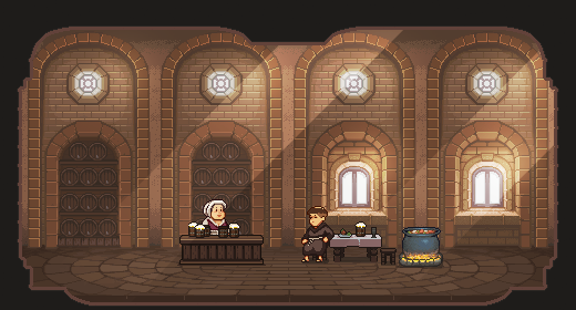 Ham_Rav's tweet photo. Non stop progress, 6 months into production, and the monastery of Ale Abbey is slowly coming to life.  😍⛪️🍻#pixelart #indiedev #artistsontwitter https://t.co/cCxSjcOk9h