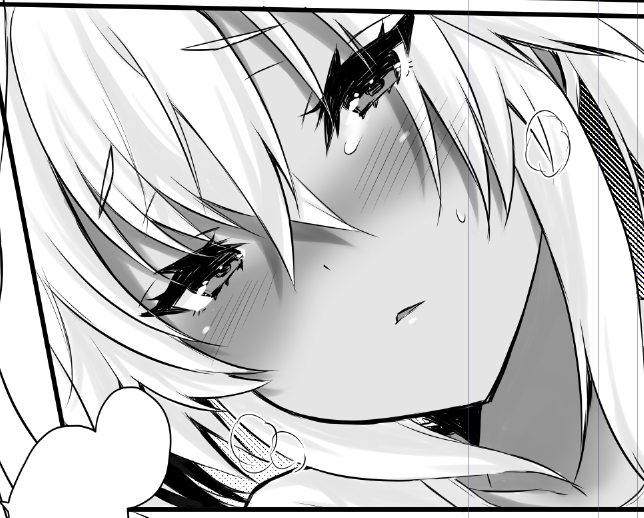 可愛く描けた武蔵しゃん(*'ω`*) 