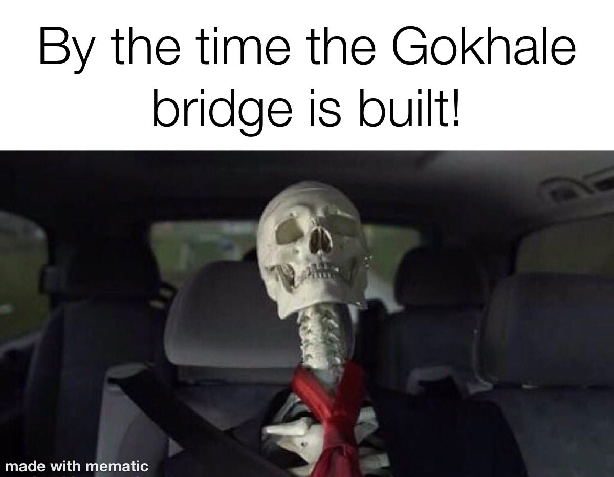 Tearing my hair out!😬#GokhaleBridge