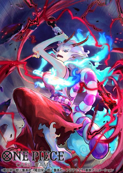 【WORK】
ONE PIECEカードゲーム
ブースターパック「頂上決戦」
【ヤマト】担当させて頂きました!
#ワンピカード #ONEPIECE 
https://t.co/9gSMLQrC33 
