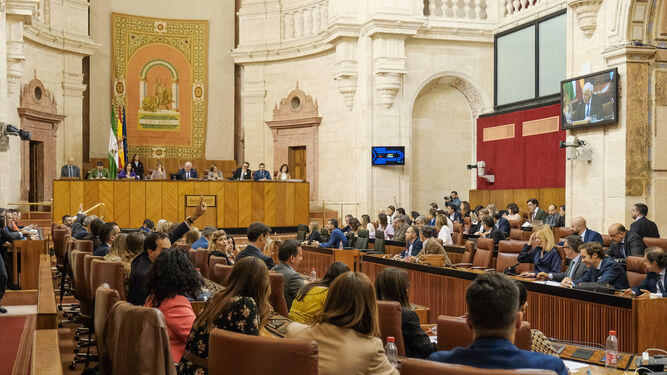 ExxitaBCircular's tweet photo. Ayer asistimos en el @ParlamentoAnd a la aprobación del proyecto de Ley de #EconomíaCircular para su tramitación parlamentaria. Desde Éxxita siempre apoyaremos proyectos que impulsen la #TransiciónEcológica hacia modelos + sostenibles y circulares ♻️🌍#ODS #Sostenibilidad https://t.co/PuD49m0V58