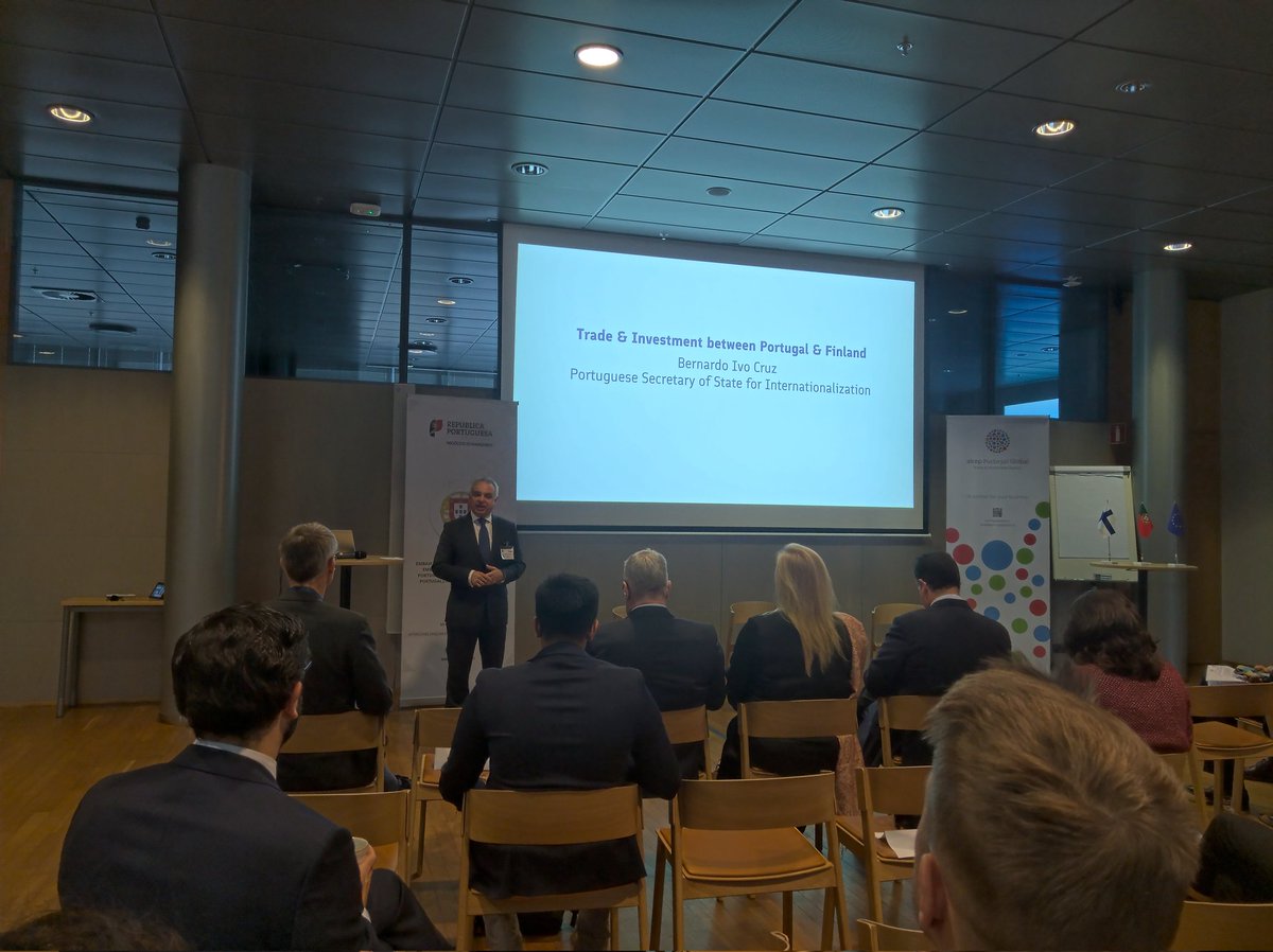 Portugal-Finland business roundtable.<a href="/HyPlusGlobal/">HY+ University of Helsinki</a>
