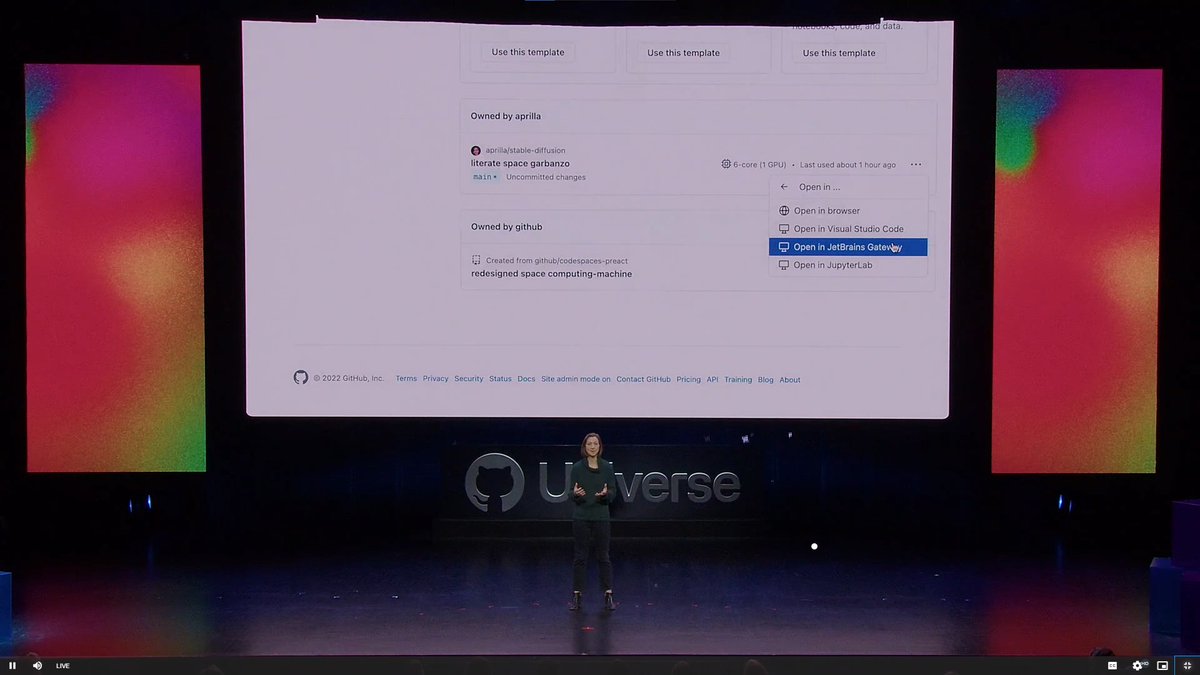 shamith_nakka's tweet image. It's like dream come true 🤩🤩🤩...The GitHub CodeSpaces is free for everyone. Yes, you heard me right, @github has officially announced GitHub CodeSpaces free for everyone ( but only 60 hrs/month ). Make sure you're attending #githubuniverse2022  to know more updates on GitHub.