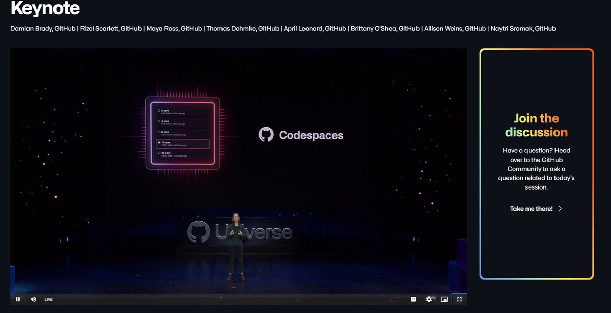 shamith_nakka's tweet image. It's like dream come true 🤩🤩🤩...The GitHub CodeSpaces is free for everyone. Yes, you heard me right, @github has officially announced GitHub CodeSpaces free for everyone ( but only 60 hrs/month ). Make sure you're attending #githubuniverse2022  to know more updates on GitHub.