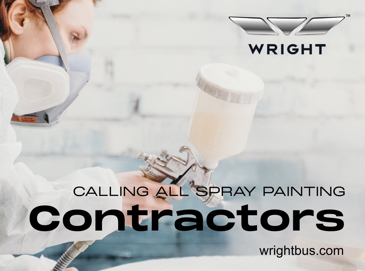 Wright_bus's tweet photo. Due to continuous growth we have opportunities for subcontractors in the area of spray painting.
Please contact the HR team by emailing: hr@wright-bus.com
#wrightbus #contractoropportunities #spraypainters #paintshop https://t.co/7KArkIbgdB