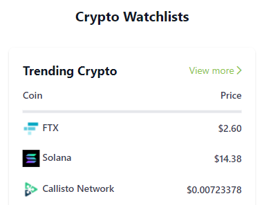 FushumaChain's tweet photo. #CallistoNetwork ( $CLO ) is trending (again) on #CoinGecko 🔥

Click on the link below if you are wondering why 😏
➡️ https://t.co/L6OPIkWyuo https://t.co/wCaq5tDYKC