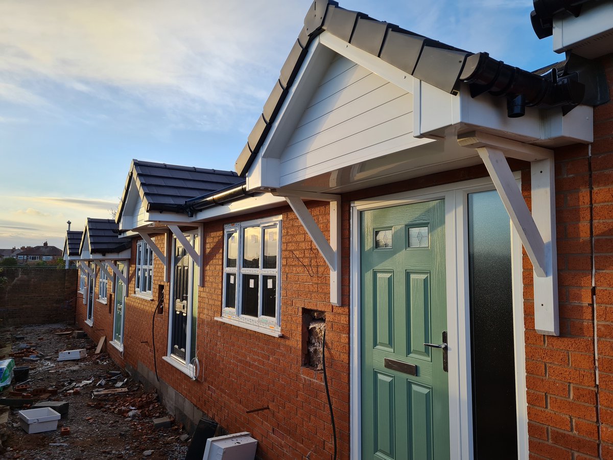 WMHALTD's tweet photo. We have been out on site this week to see the fantastic progress at two of our schemes bringing great new homes to Birkenhead and Wallasey #Wirral https://t.co/cpFsp24Tuu