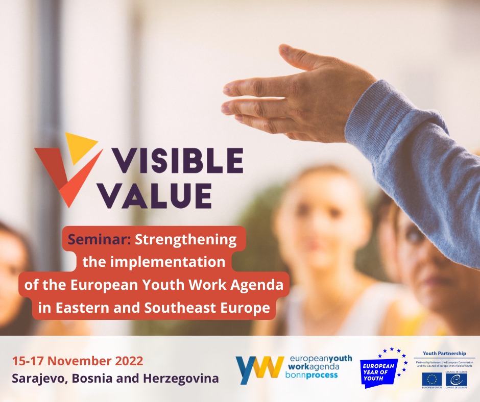 pronibih's tweet photo. A big event is on the way - there is only a little time left until the #VisibleValue regional seminar.
The event will gather 70 participants from Eastern and Southeastern #Europe. 🇪🇺
📅 See you from on November 15.
#PRONI @eucoeyouth @coe https://t.co/uKUW0bFJYM