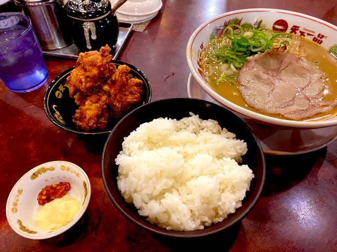 天一はね、美味しいしこってりだし週に何回行ってもいいの 