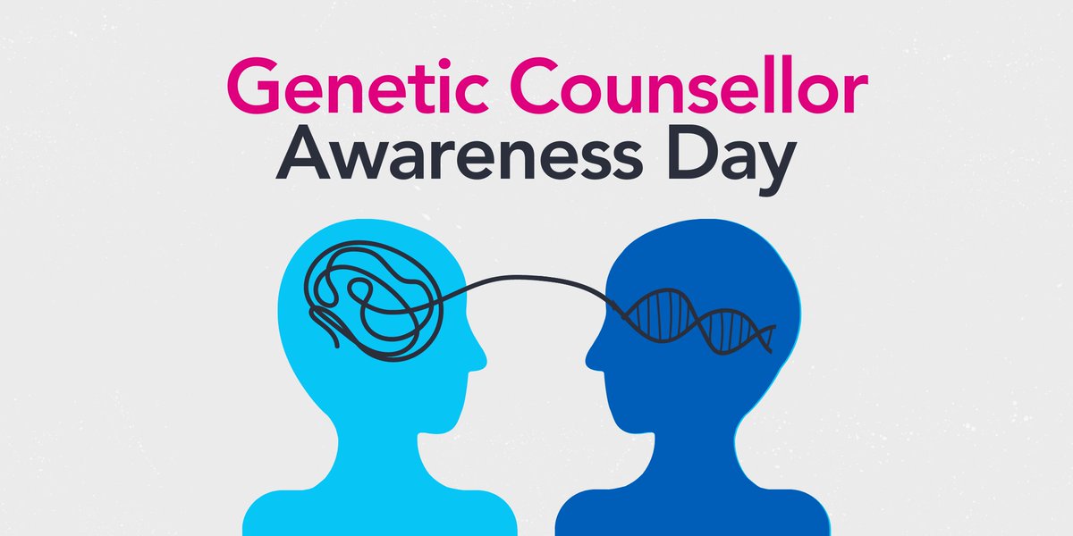 BritSocGenMed's tweet photo. Celebrating #gcawarenessday  today with @theAGNC. As our Chair, and #GC says 'Genomic medicine is more than appointments and lab testing; it is about people, families, relationships, communication and values.  #GeneticCounsellors are there to help people make sense of their DNA' https://t.co/q7CFTDhI4m