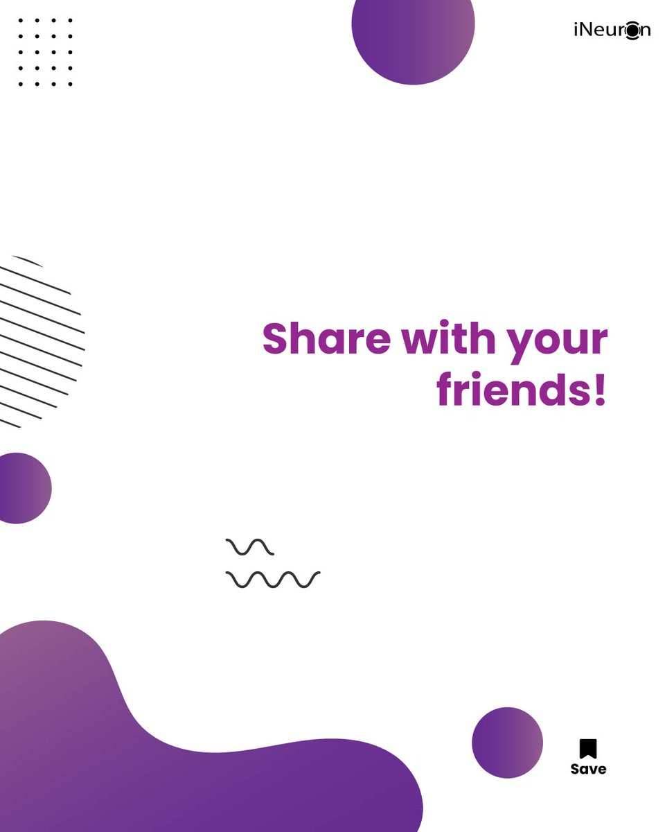 ineuron_ai's tweet image. Data Science Interview Question ( Part 2 ) #question10 

To learn more about data science, register yourself in job Guarantee full stack Data Science Bootcamp 2.0 and get 30% Special Discount.

Apply Discount Code: PRIYAG30
ineuron.ai/course/Full-St…

#datascience #interviewtips