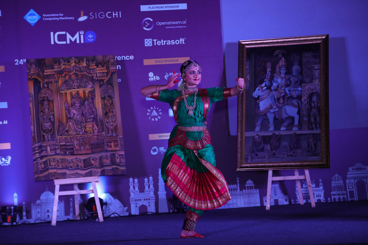 AcmIcmi's tweet photo. Celebrating the cultural diversity of India at ACM ICMI 2022.

#icmi2022 #acm #acmicmi #acm2022 #acmicmi2022 #icmibangalore #icmiconference #research #callforpapers #multimodal #humancomputerinteraction #multimodalanalysis #conversationalai #conversationalagents #eca https://t.co/1ag2CNpvAW