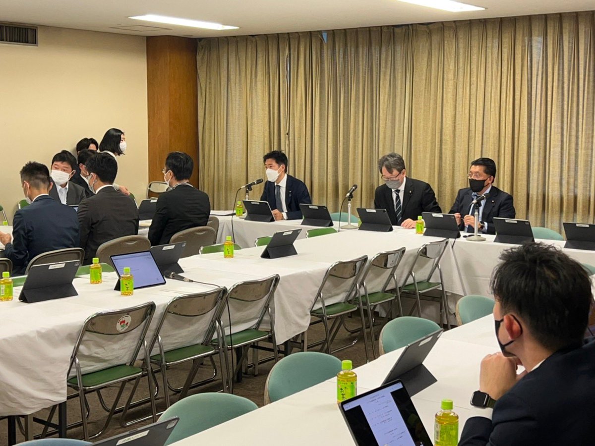 AkihisaShiozaki's tweet photo. 第五回自民党web3PT、テーマはトークンビジネスと監査。日本でトークンビジネスの監査が受けやすくなるための方策につき、新経済連盟、公認会計士協会などから意見聴取。税制改正に付いての緊急提言も取りまとめました。 https://t.co/XmNFsqcmf1