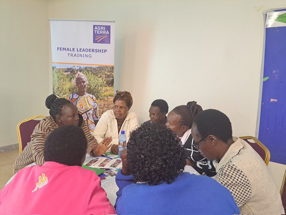 Female leadership training going on for 7 coffee coops under SDGP low carbon coffee project in Kericho. The training focuses on the role of women in leadership of  Coops,their position in adoption of regenerative agriculture practices in coffee for improved income &amp; livelihoods