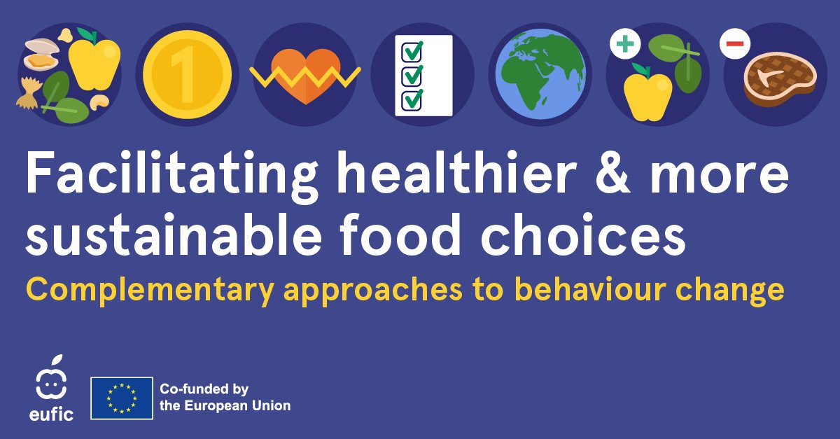 Did you miss the #EUFIC symposium on behaviour change for healthier &amp; more sustainable food choices? 😥

We have you covered! 💪 Check out the recording and visual summaries of the event to know more about how we can help consumers make the shift. 👉 eufic.org/en/newsroom/ar…