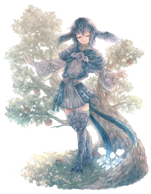 #ツイッターTL復活祭 ここ1年のFF14絵で乗っかる～。 