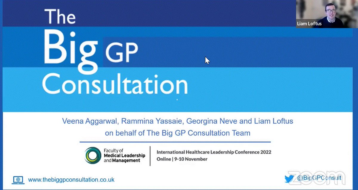 For those unable to make The Big GP Consultation discussion this morning (don't forget as a registered delegate you can watch this and all other sessions on catch up for the next 6 months) you can still get involved here thebiggpconsultation.co.uk #FMLM2022