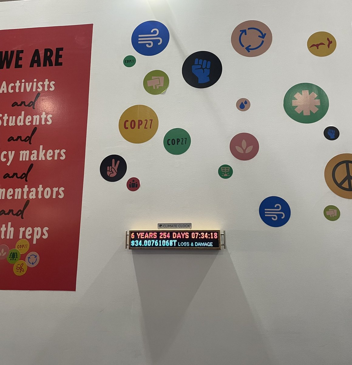 Welcome to Youth/Science day at #COP27! The science of climate change is settled (surprise, it’s caused by us!) + intergenerational justice is critical; what kind of world are we leaving our children? The clock is ticking… <a href="/HarvardCCHANGE/">Harvard C-CHANGE</a> <a href="/healthy_climate/">Climate and Health Alliance</a> <a href="/DocsEnvAus/">Doctors for the Environment Australia</a>