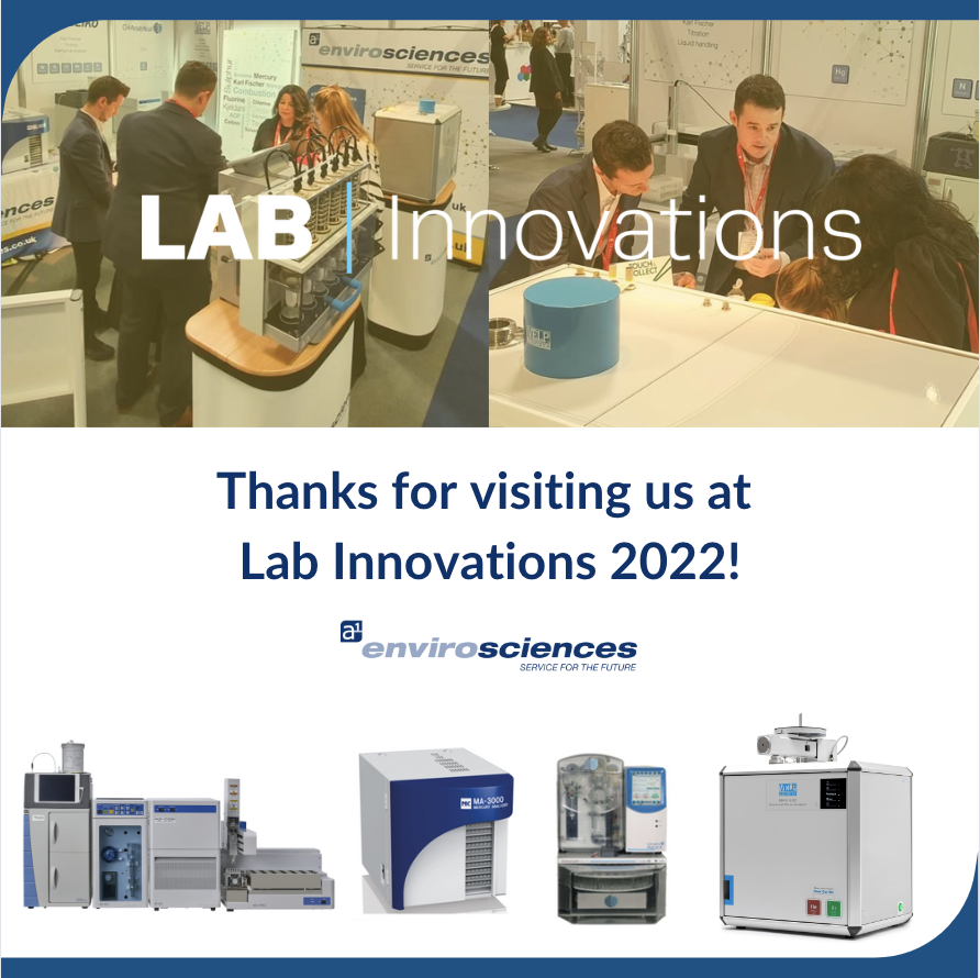 a1enviroscience's tweet photo. Thanks to everyone who took the time to chat with us about the #analyticalinstrumentation we offer to assist with automation, efficiency and productivity. 

If you want to find out more about our pieces of kit email sales@a1-envirosciences.co.uk 

#labinnovations2022 https://t.co/A88C05GZL8
