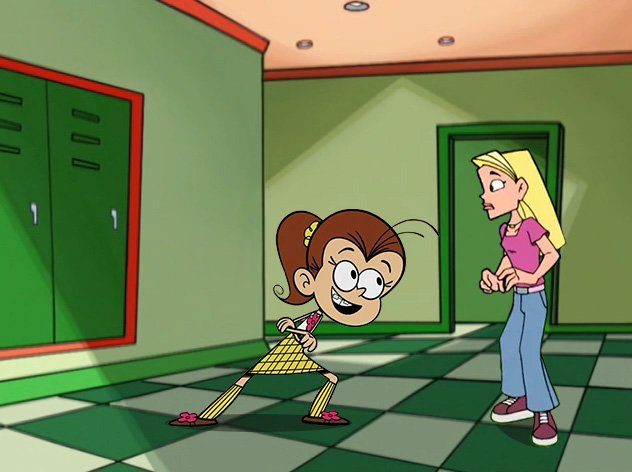 Luan_Loud_'s tweet photo. Luan meet Sharon at Greendale School.
Both Luan and Sharon have Braces.
Luan Loud from The Loud House and Sharon Spitz from Braceface.
Repost from @SabrinaCartoon
#TheLoudHouse #Braceface #Crossover #LuanLoud #SharonSpitz #FanMade #Edit #Nickelodeon #Nelvana https://t.co/SLj5q2ME5p