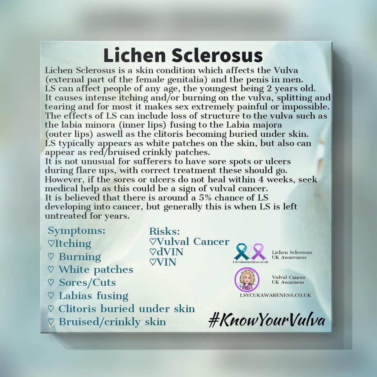 Vulval Cancer UK Awareness tweet media