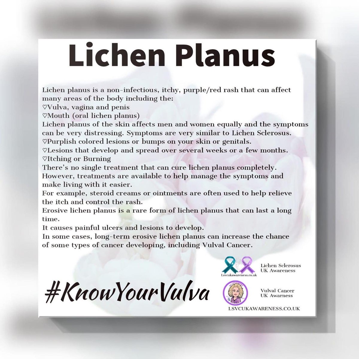 Vulval Cancer UK Awareness tweet media