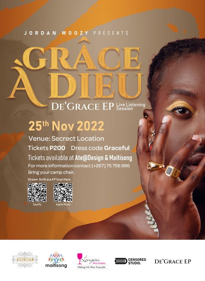 I'm your DJ for Jordan Moozys De'Grace EP Live Listening session on the 25th. We inside 🥳