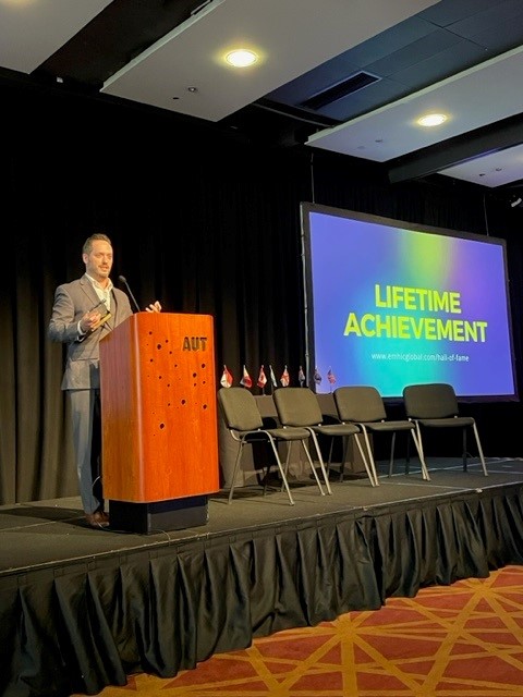 Nicholas Watters (@nicholaswatters) on Twitter photo I am honoured and humbled to have received the Lifetime Achievement award for eMental Health Development, Implementation, and Forward-Thinking Leadership by <a href="/eMHIC_Global/">eMental Health International Collaborative</a> at the #eMHIC22 international congress. I am honoured and humbled to have received the Lifetime Achievement award for eMental Health Development, Implementation, and Forward-Thinking Leadership by <a href="/eMHIC_Global/">eMental Health International Collaborative</a> at the #eMHIC22 international congress.