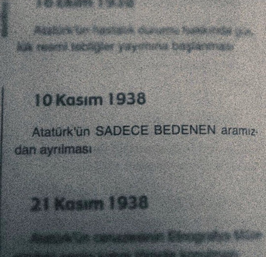 BetyadaBad's tweet photo. Büyük ölümlere matem gerekmez, fikirlere bağlılık gerekir  #10Kasım https://t.co/3YiiQ8yzQt